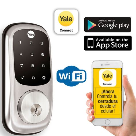 Smart Pack Cerradura Digital YRD226 + YALE Connect Wifi-0