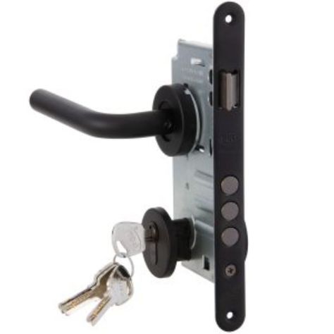 Cerradura Embutida Firenze Black B60 Poli Acceso 1/2-3