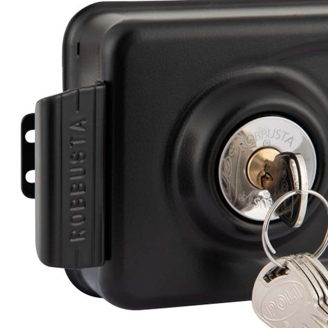 Cerradura Sobreponer Poli Robbusta 7100 B60 con Caja Reja-4