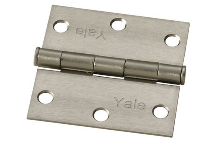 Bisagra Inoxidable Yale con golillas 3,5mm x 3,5mm-0