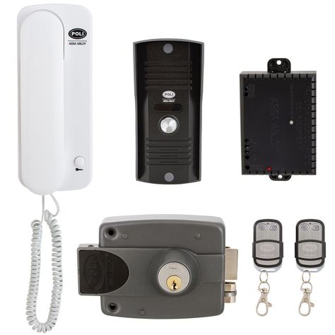 Cerradura 3010 Kit Portero Control Remoto | POLI-0
