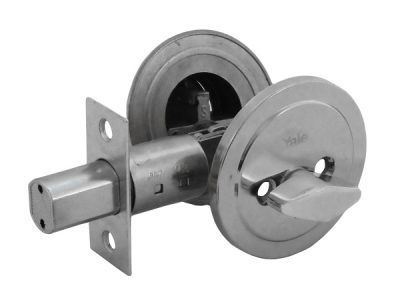 Cerrojo Auxiliar Yale Llave/Perilla Inoxidable-1