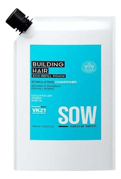 BUILDING HAIR ECO-REFILL POUCH ACONDICIONADOR SOW 1000ML-0