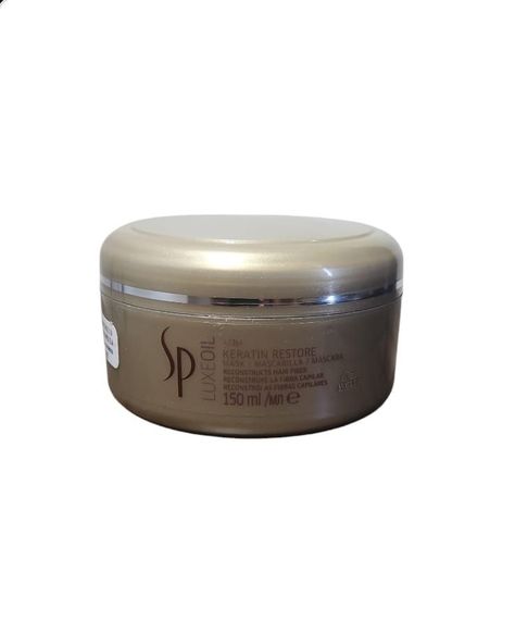Mascarilla SP Luxeoil Keratin Restore de Wella 150ml-0