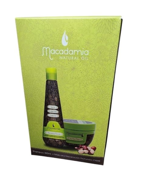 Macadamia Natural Oil Pack Shampoo y Mascara 300 ml y 250ml-1