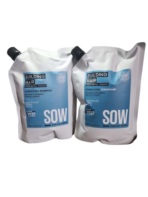 KIT Refill SOW Building Hair shampoo 1000ml acondicionador 1000ml-0