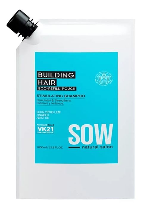 KIT Refill SOW Building Hair shampoo 1000ml acondicionador 1000ml-2