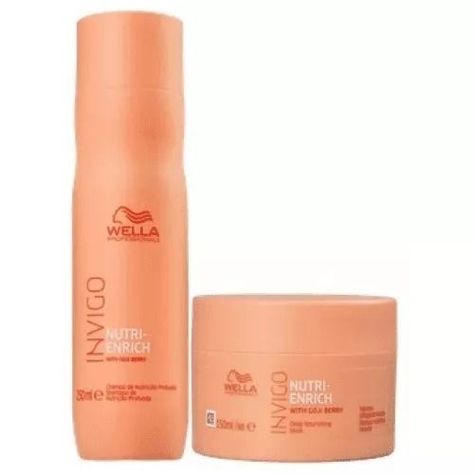 kit Wella invigo Nutri Enrich shampoo y mascarilla capilar-0