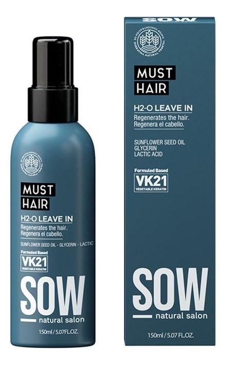   Tratamiento Capilar Protector Termico Must Hair H2-O de SOW 150 ml-0