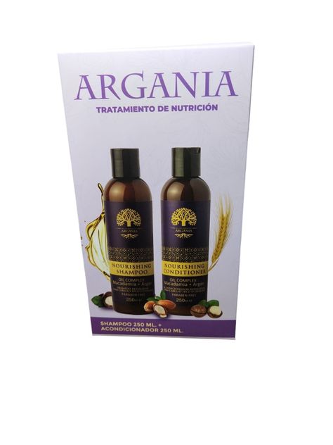 pack Argania Nourishing shampoo y acondicionador 250 ml-1