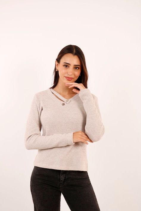 Sweater Canuton Ciana  Beige Tentation-0