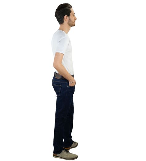 Jeans tiro alto semi recto-1