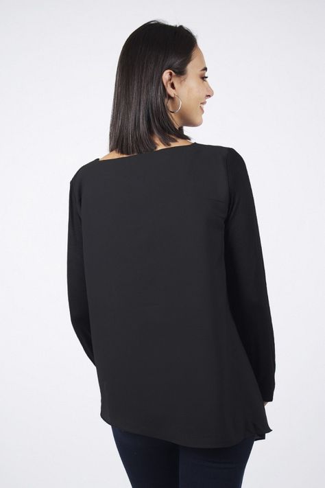 POLERA TRAPECIO TACHAS-0