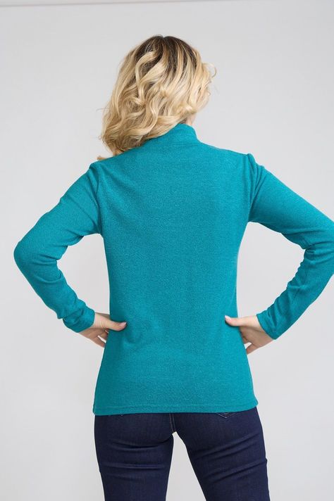 Polera Botones Verde Tentation-2