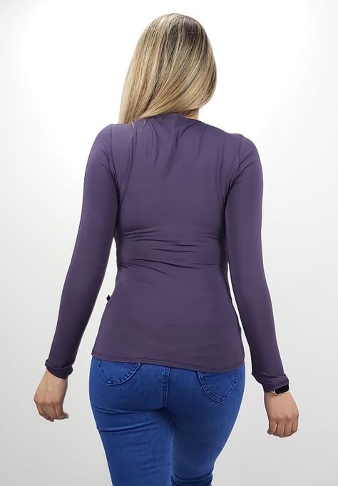 Polera bordado hombro uva-2