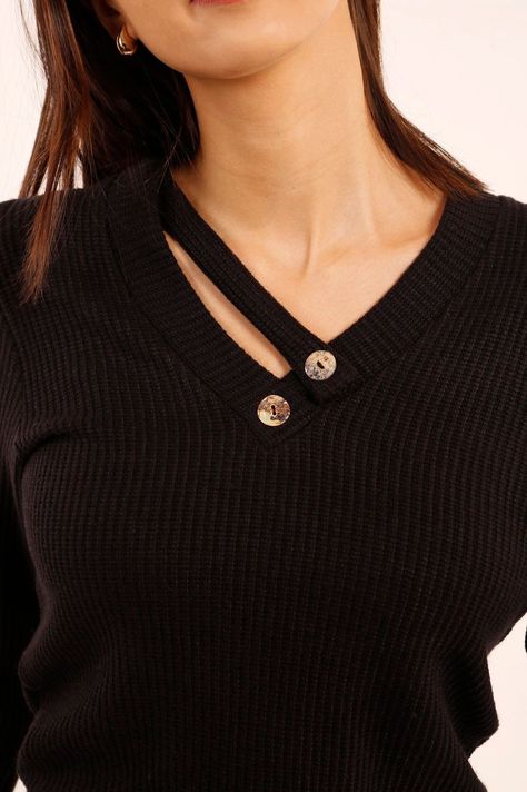 Sweater Canuton Ciana  Black Tentation-1