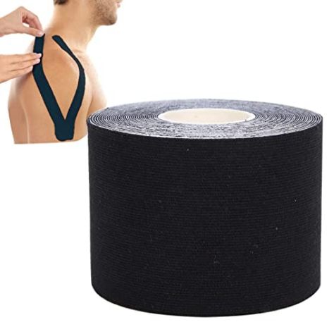 Tape Neuromuscular Cinta Kinesiológicas Taping De Recupeación - NEGRO-1