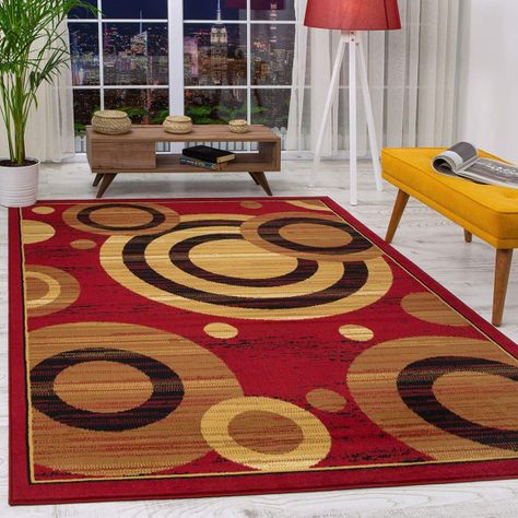Alfombra Kashan King 501 Roja 244 x 305 cm-1