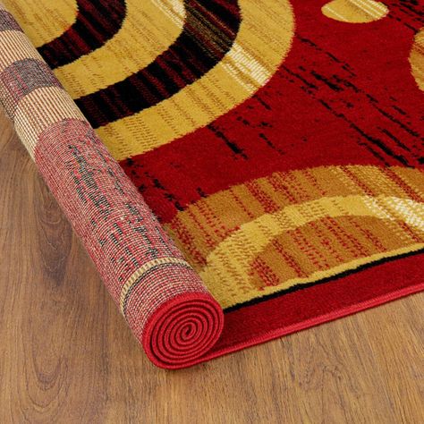 Alfombra Kashan King 501 Roja 244 x 305 cm-4