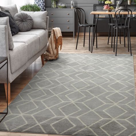 Alfombra Kashan King Gris Claro 244 x 305 cm-1