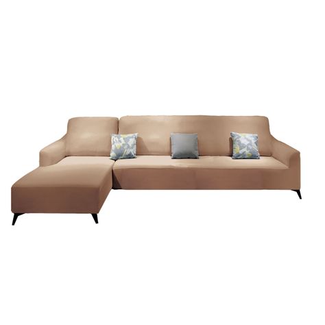 Funda Para Sofa Forma en L Café -0