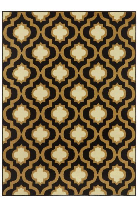 Alfombra Kashan King 505 Negra 153 x 213 cm-0