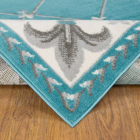 Alfombra Kashan King 503 Azul 153 x 213 cm-2