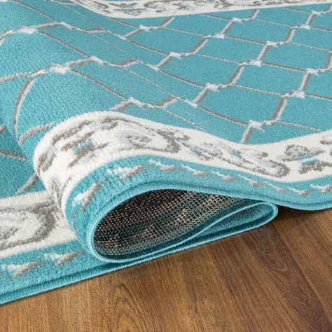 Alfombra Kashan King 503 Azul 153 x 213 cm-3