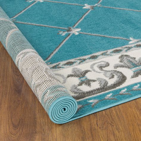 Alfombra Kashan King 503 Azul 153 x 213 cm-4
