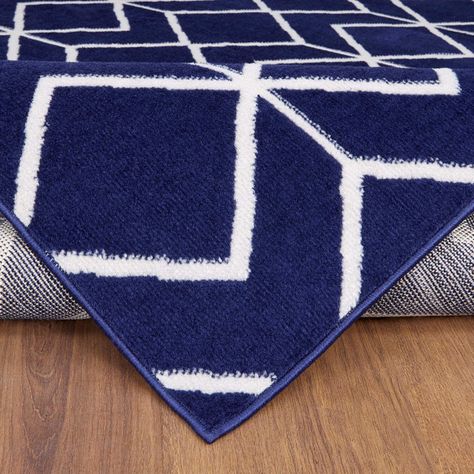 Alfombra Kashan King Azul Marino 153 x 213 cm-3
