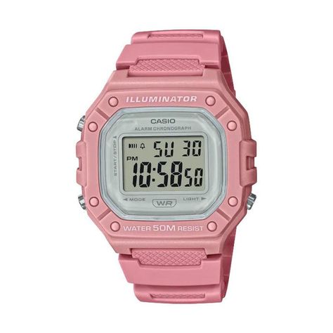 Reloj Casio Digital Mujer W-218HC-4AV-0