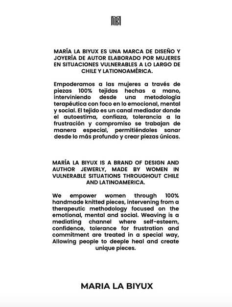 Maria La Biyux Collar Milagrito-2