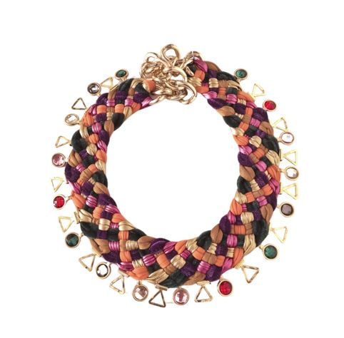 Maria La Biyux Collar Geometric Queen-0