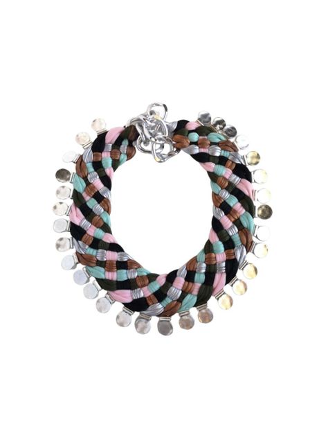 Maria la Biyux Collar Animals circular plateado-0