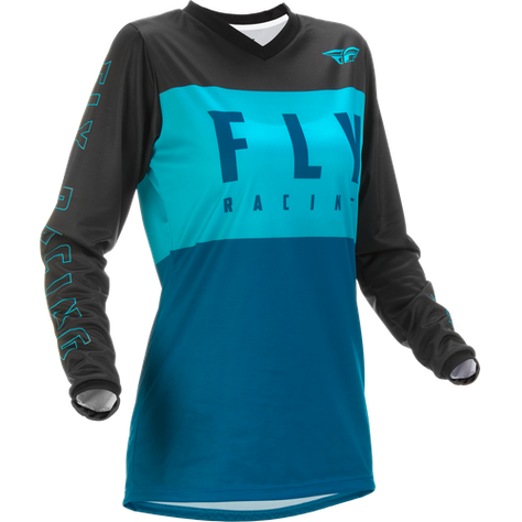 Traje FLY RACING MUJER F-16 Aqua-1