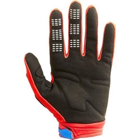 Guantes FOX 180 SKEW Rojo Azul-1