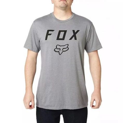 Polera FOX LEGACY MOTH Gris-2