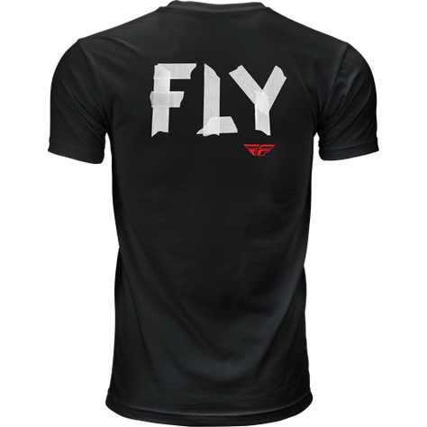Polera FLY RACING TAPE Negra-1