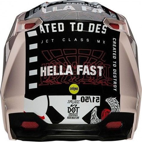 Casco FOX V1 ILLMATIK Rosado-3