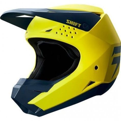Casco SHIFT White Label Amarillo-1
