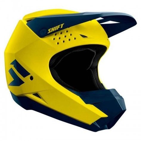 Casco SHIFT White Label Amarillo-0