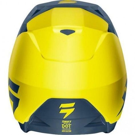 Casco SHIFT White Label Amarillo-2
