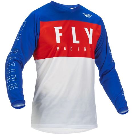 Jersey Niño FLY RACING F-16 Roja Azul-0
