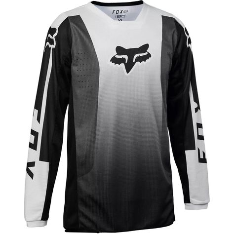 Jersey Niño FOX Racing 180 LEED Negra-0