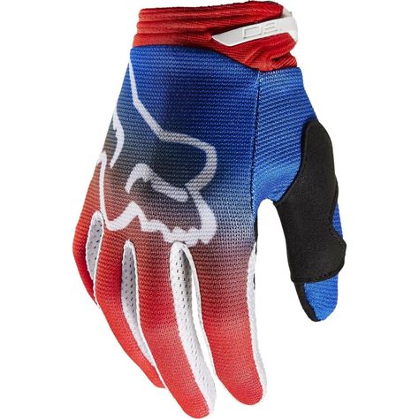 Guantes Niño FOX RACING 180 TOXSYK Rojo (2-12 años)-0