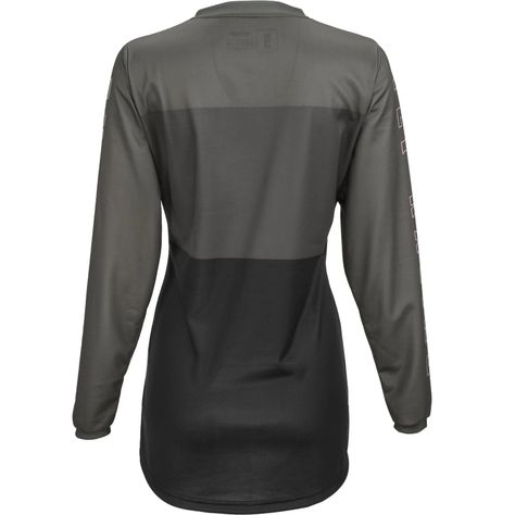 Jersey Niña FLY RACING F-16 Gris Rosa-1