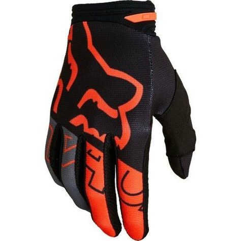 Guantes FOX 180 SKEW Naranjo-0