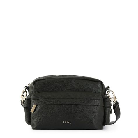 Cartera bandolera mediana carlota negro-0