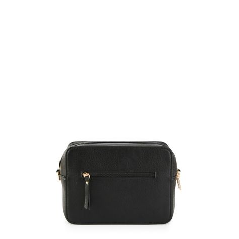 Cartera bandolera pequeña milena negro-2