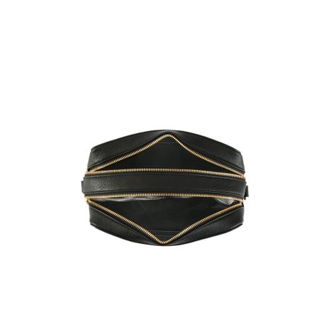 Cartera bandolera pequeña milena negro-3